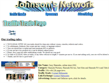Tablet Screenshot of johnsonsnetwork.com